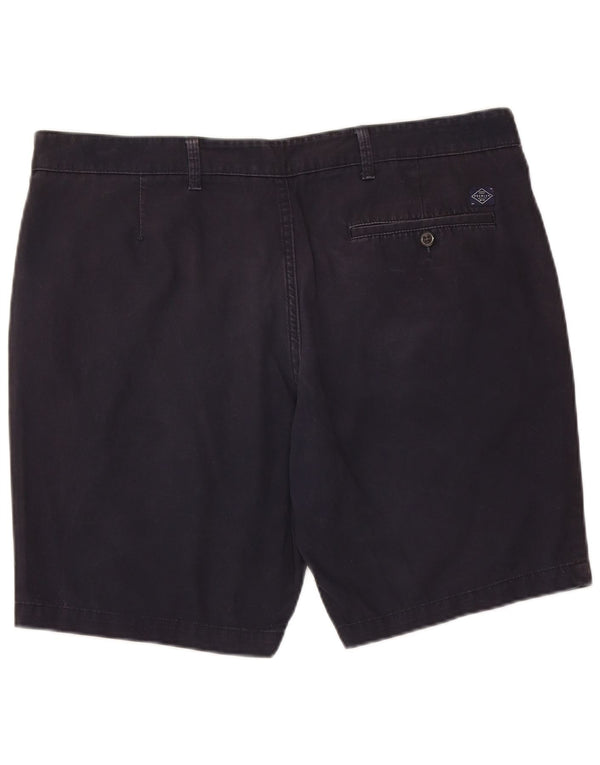 Marks & Spencer Herren Chinoshorts W38 XL Marineblau Baumwolle