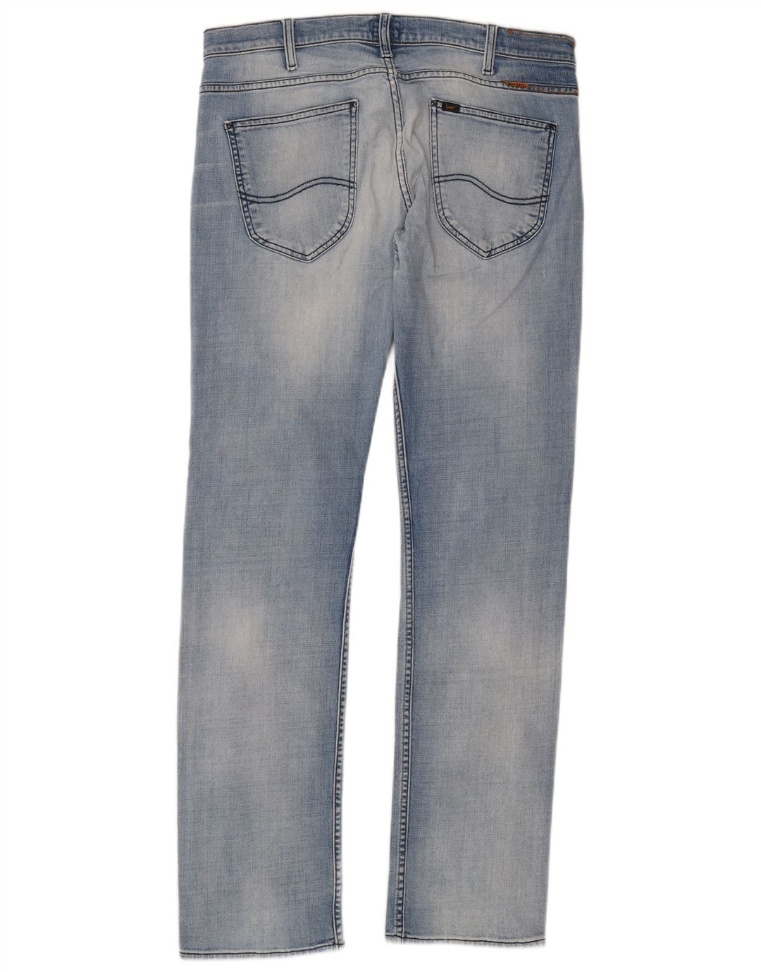 Lee Herren Powell Slim Jeans W34 L34 Blaue Baumwolle