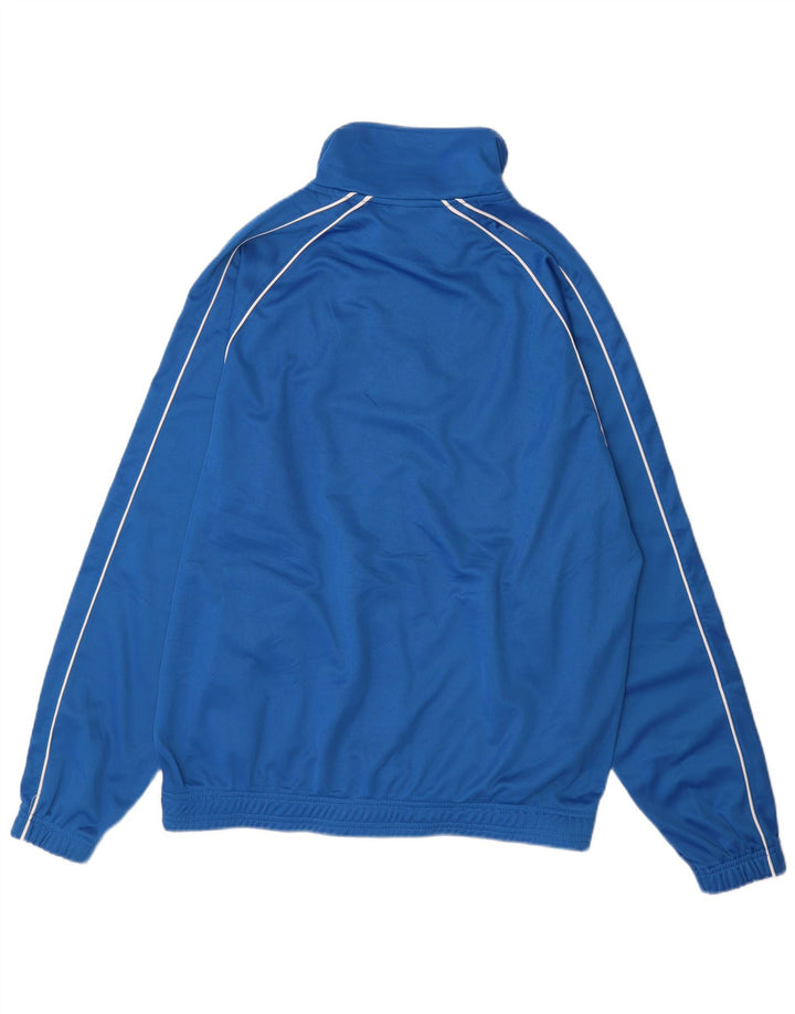 Asics Herren Trainingsanzug Top Jacke XL Blau Polyester