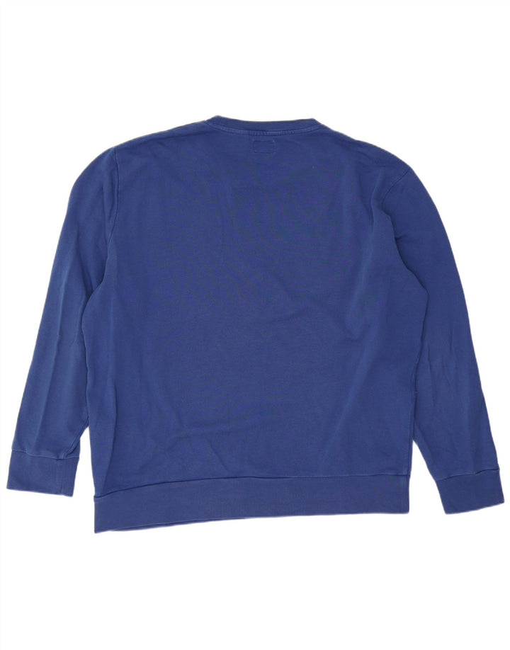 Levi's Herren Grafik-Sweatshirt-Pullover XL aus blauer Baumwolle