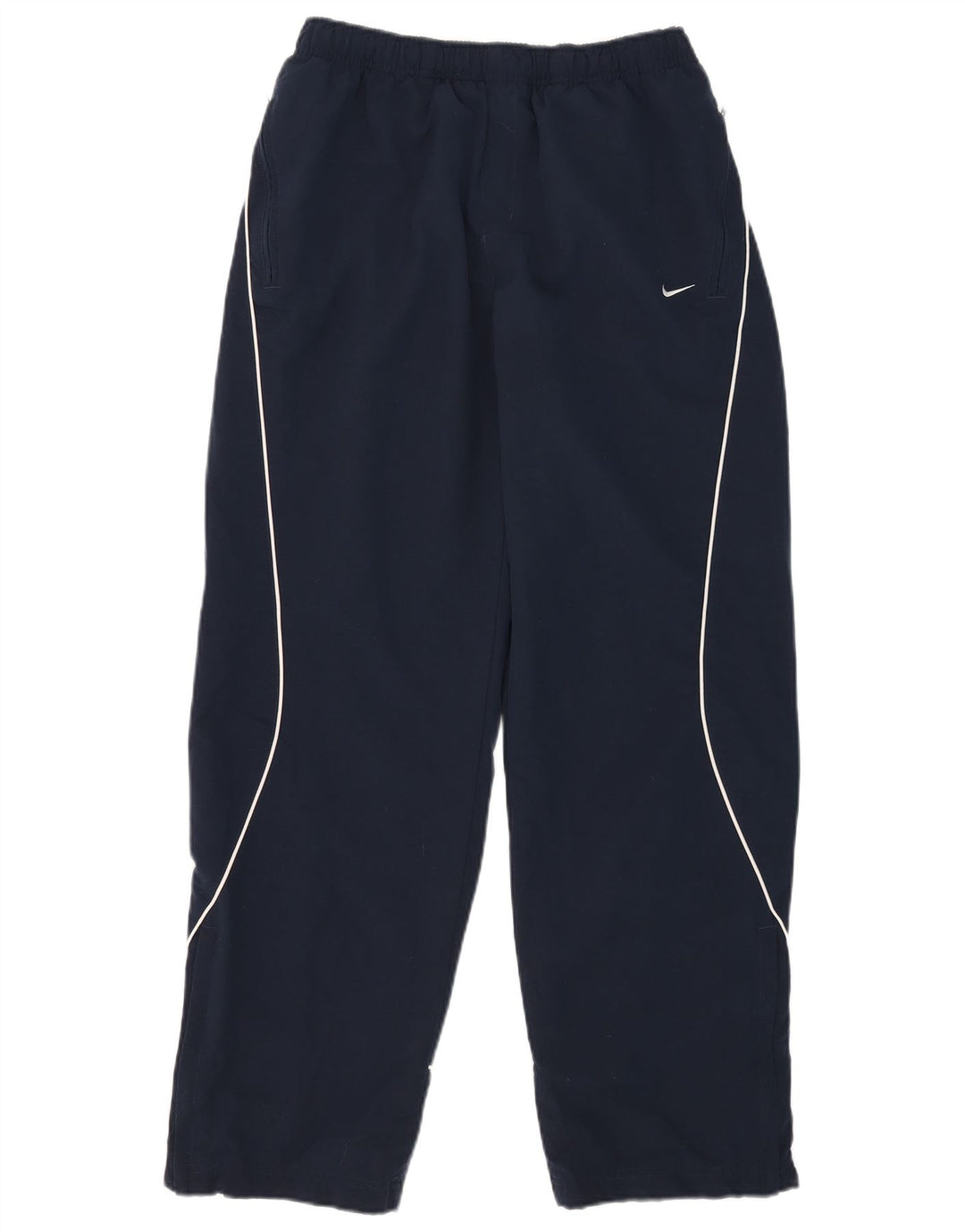 Nike Herren-Trainingshose UK 38/40 Mittelmarineblaues Polyester