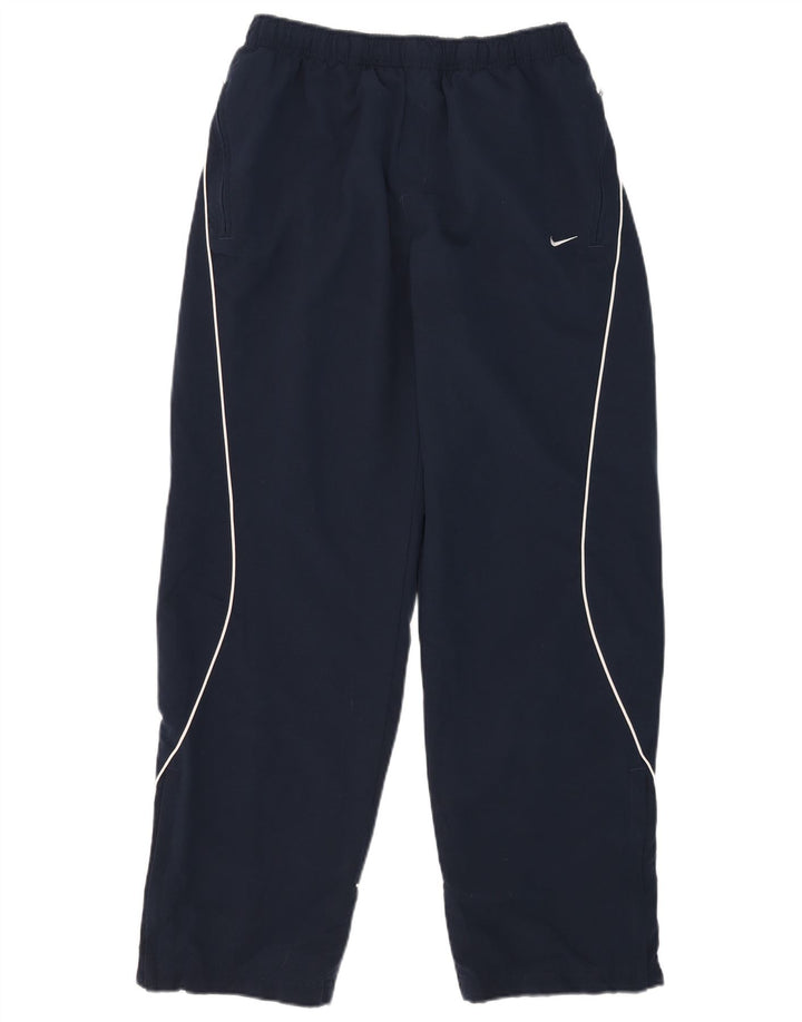 Nike Herren-Trainingshose UK 38/40 Mittelmarineblaues Polyester