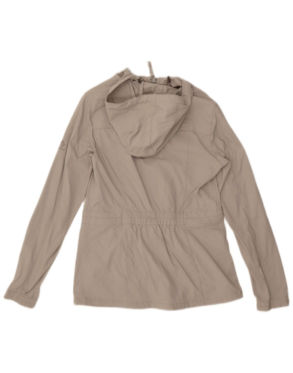 EDDIE BAUER Damen-Utility-Jacke mit Kapuze, UK 10, Small, Beige, Nylon