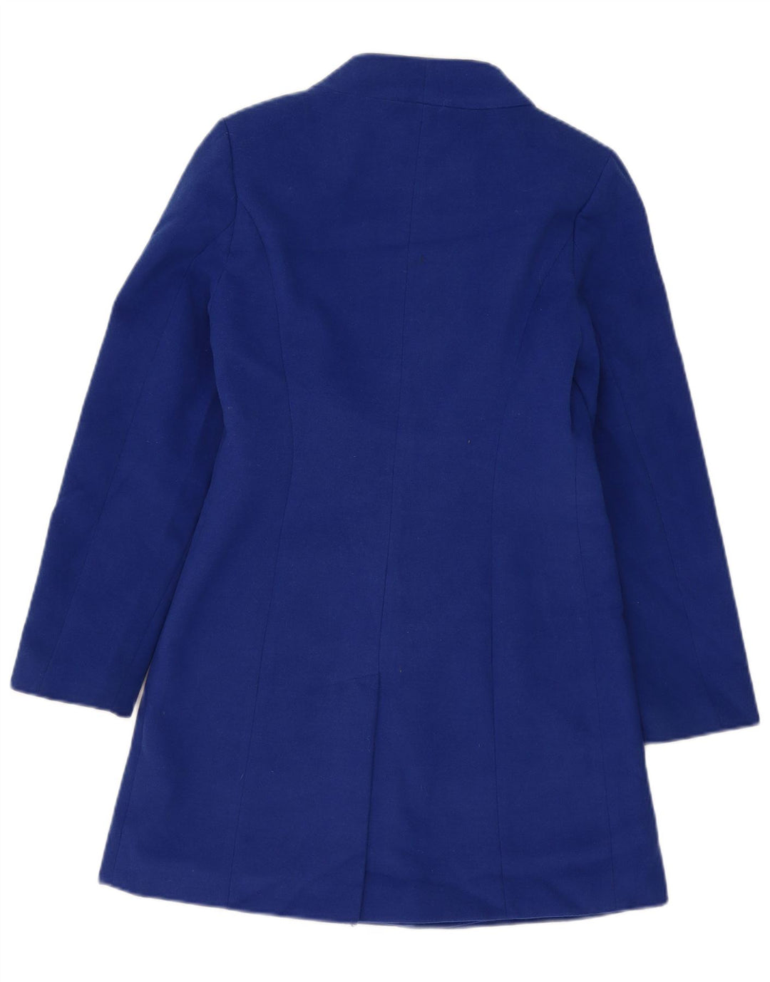 Marks & Spencer Damenmantel UK 8 Small Blau Polyester