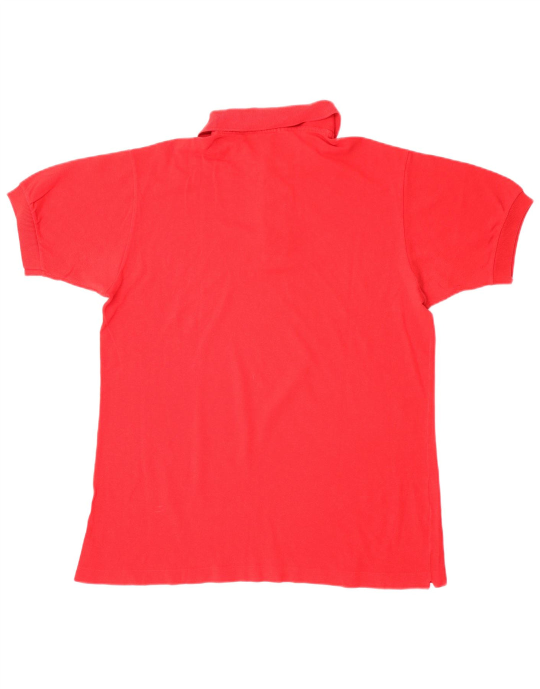 LACOSTE Herren Poloshirt Größe 6 XL Rote Baumwolle