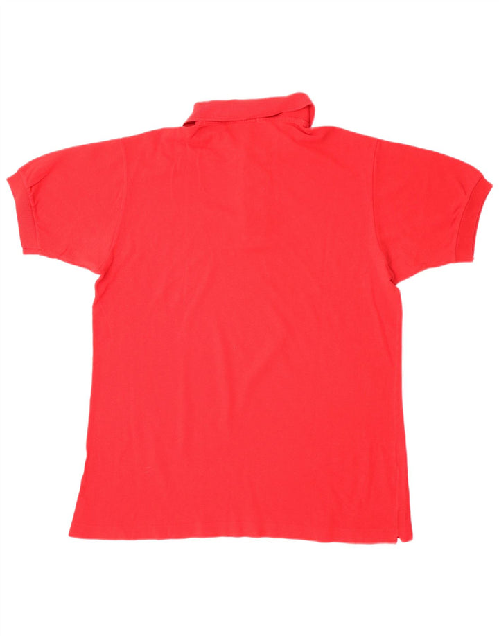 LACOSTE Herren Poloshirt Größe 6 XL Rote Baumwolle