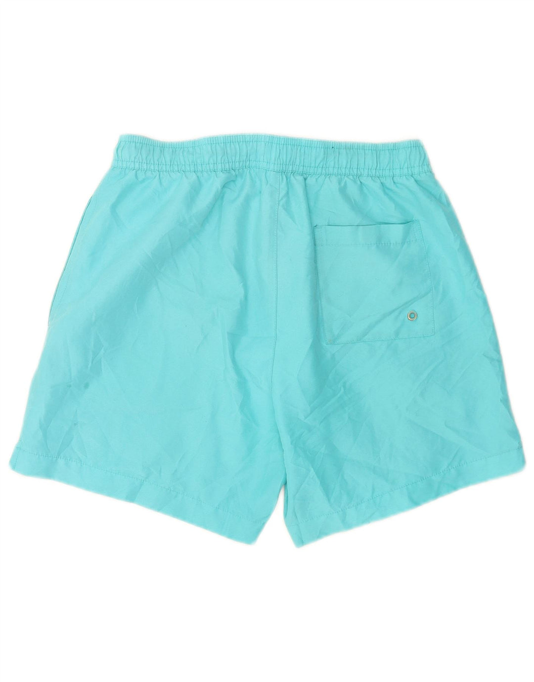 Calvin Klein Herren-Badeshorts mit Grafik, klein, blau, Farbblock-Polyester