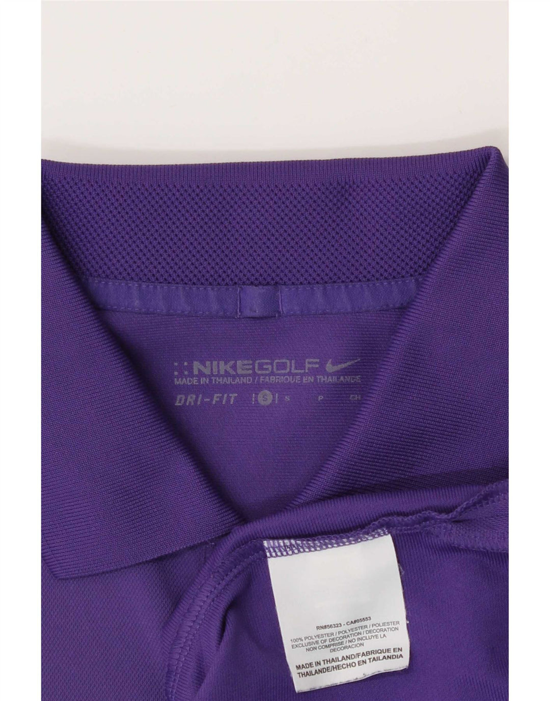 Nike Herren Dri Fit Poloshirt, Größe S, Lila, Polyester