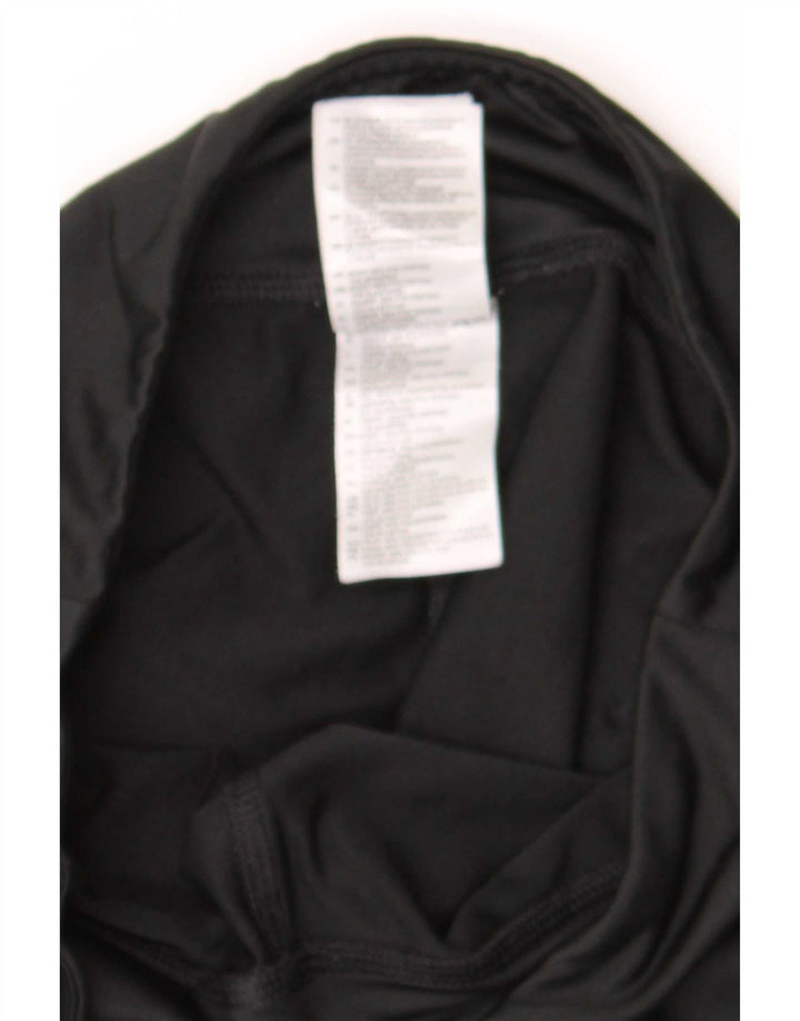 Adidas Damen Capri-Leggings UK 8/10 Small Schwarz Polyester