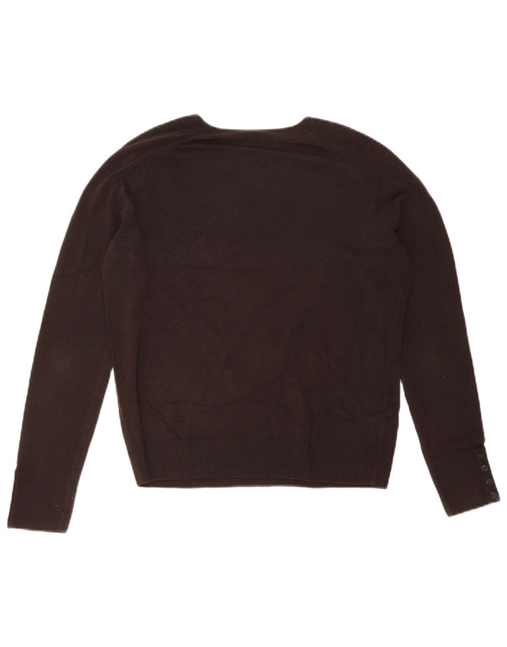 Marks & Spencer Damen-Pullover mit U-Boot-Ausschnitt, Gr. 12, mittelschwarz