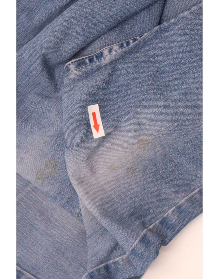Levi's Damen-Jeans mit niedriger Taille, gerade, W32, L32, blaue Baumwolle