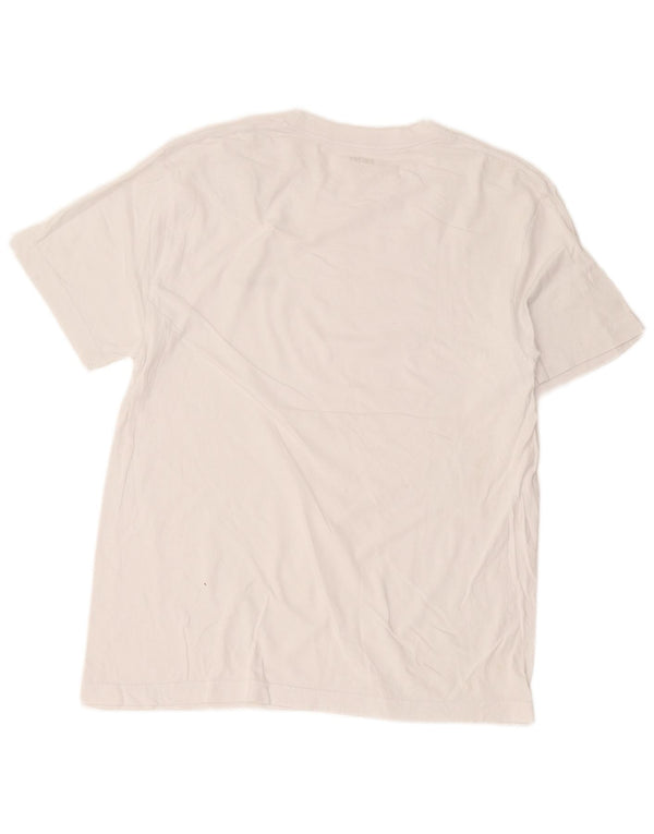 Dkny T-Shirt für Jungen, 15–16 Jahre, Größe L, aus weißer Baumwolle