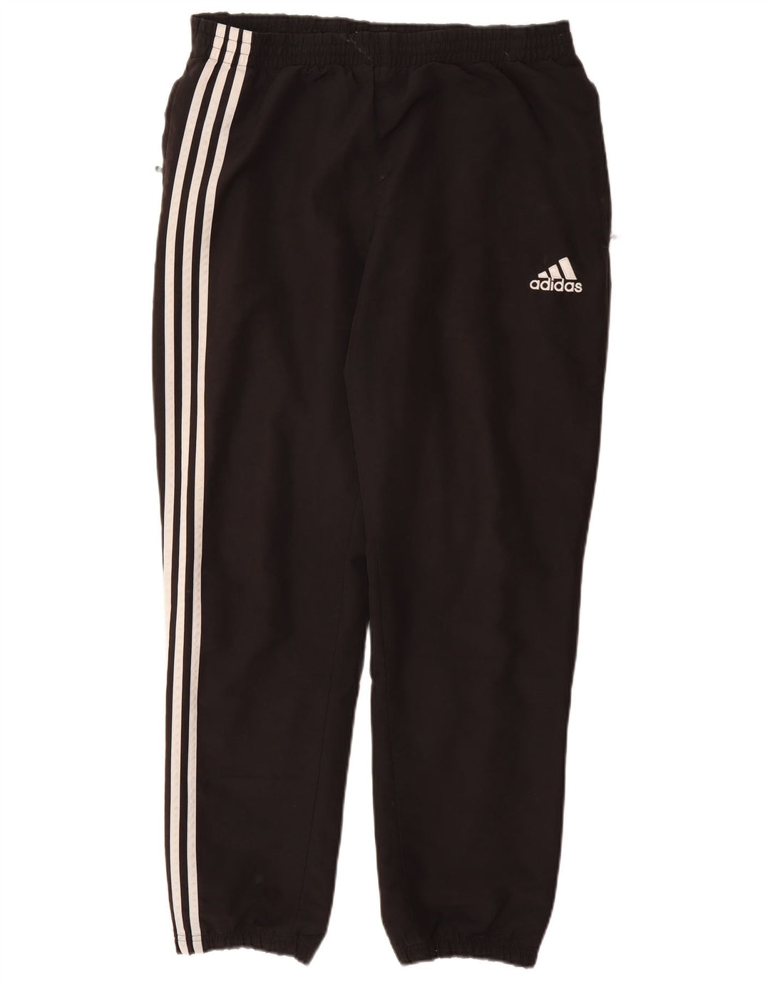 ADIDAS Mens Tracksuit Trousers Joggers UK 40/42 Medium  Black Polyester