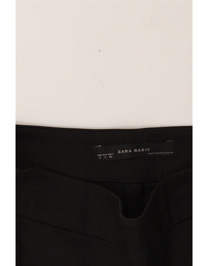 ZARA Womens A-Line Skirt Small W30  Black Vintage Zara and Second-Hand Zara from Messina Hembry 