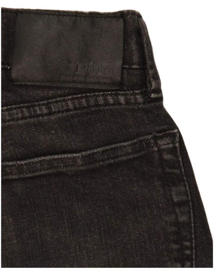 Polo Ralph Lauren Herren Straight Jeans W30 L29 Schwarz