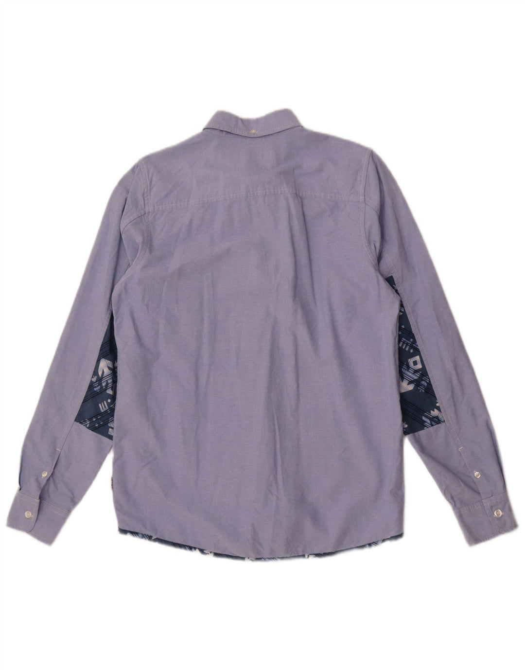 Carhartt Slim-Hemd für Herren, klein, Blau, Colourblock-Baumwolle