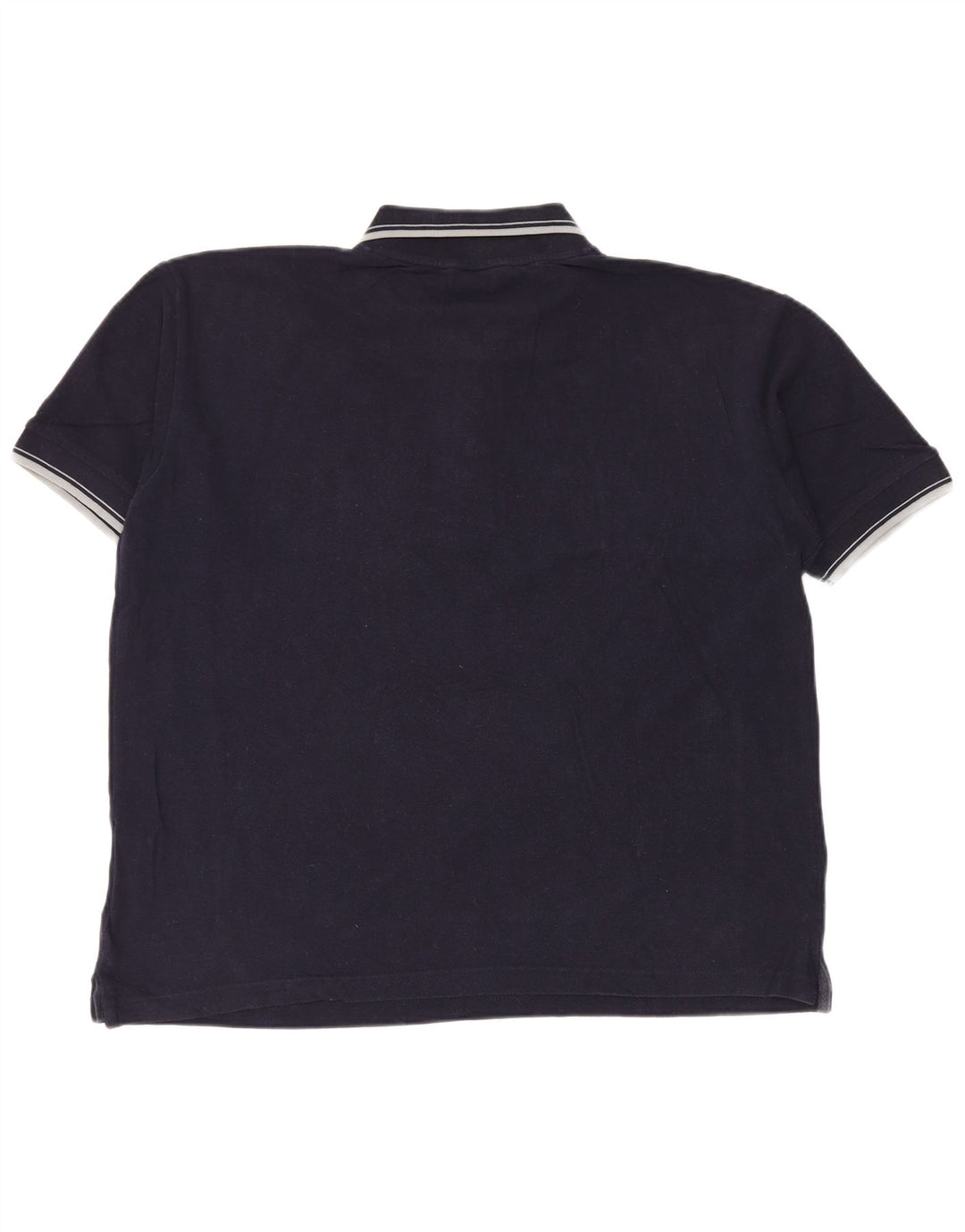 Kappa Herren-Poloshirt, mittelmarineblaue Baumwolle