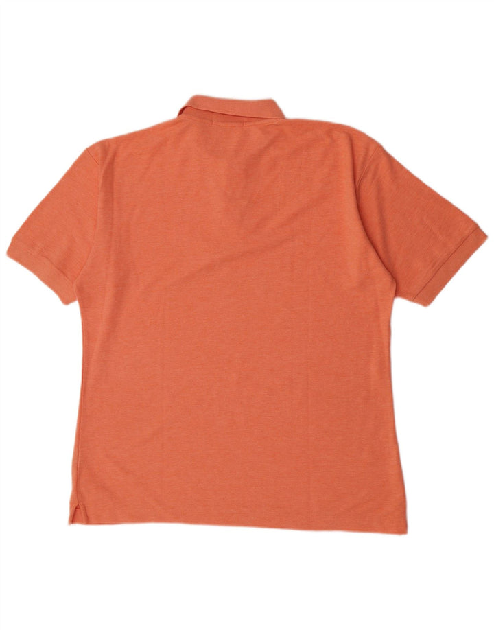 Fila Herren Poloshirt IT 50 Mittelorange Baumwolle