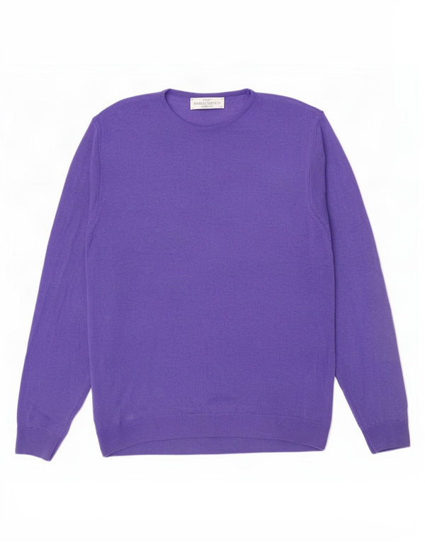 Marks & Spencer Damen-Pullover mit U-Boot-Ausschnitt, Gr. 14, Lila