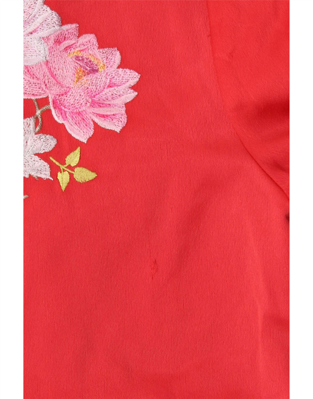 Ted Baker Damen Bomberjacke UK 12 Medium Red Floral Polyester