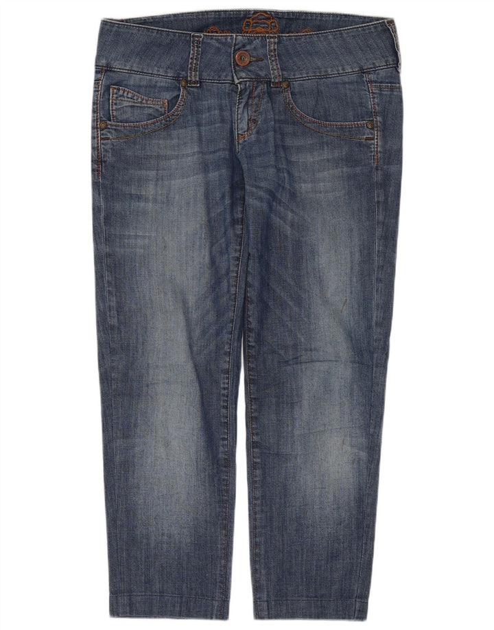 Marlboro Classics Damen Kurzjeans W28 L24 Blau
