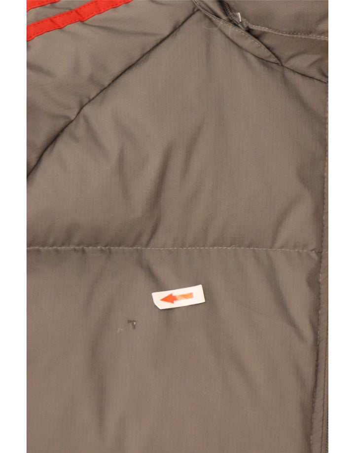 Adidas Herren Kapuzenjacke gepolstert UK 36 Small Grau