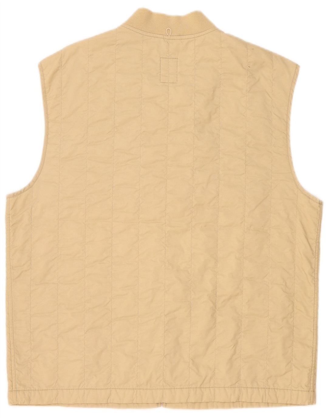 Fay Herren Wattierte Weste UK 42 XL Beige Polyamid