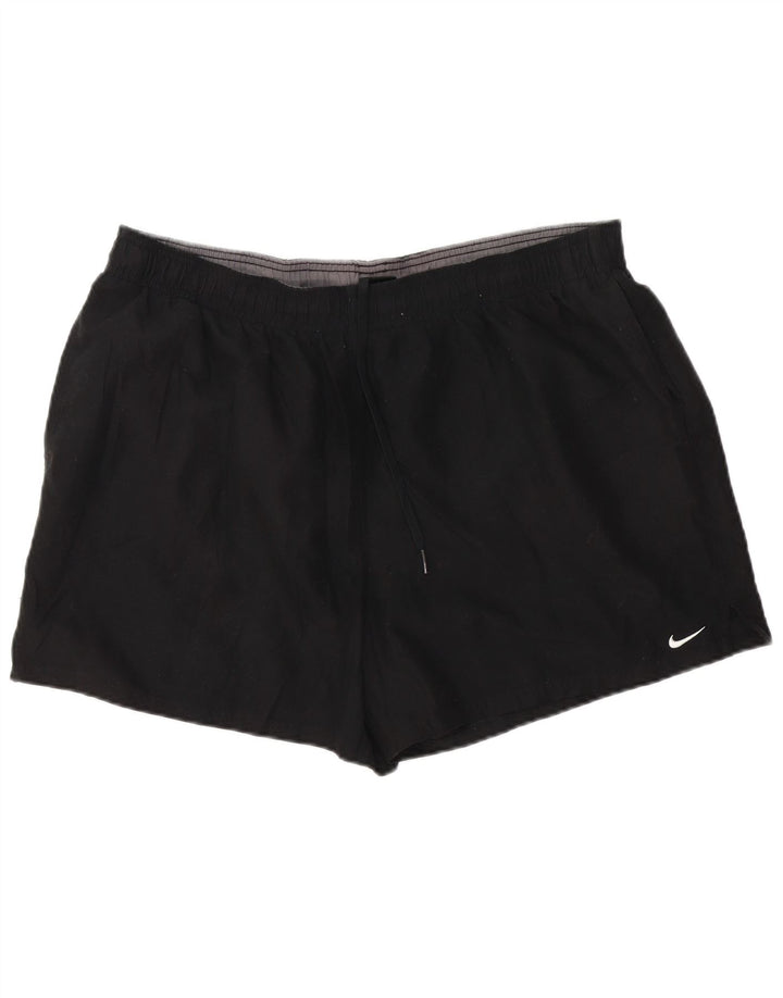 Nike Herren Sportshorts 2XL Schwarz Polyester