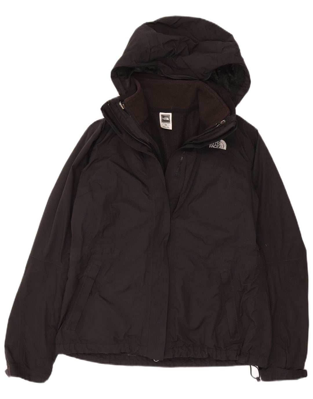 The North Face Damen-Windbreakerjacke mit Kapuze, UK 12, mittelschwarz