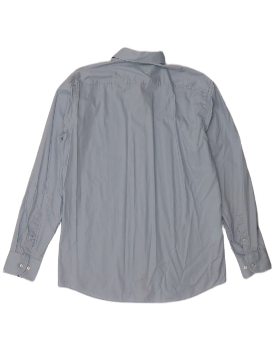 Hugo Boss Herren-Slim-Fit-Hemd, groß, aus blauer Baumwolle