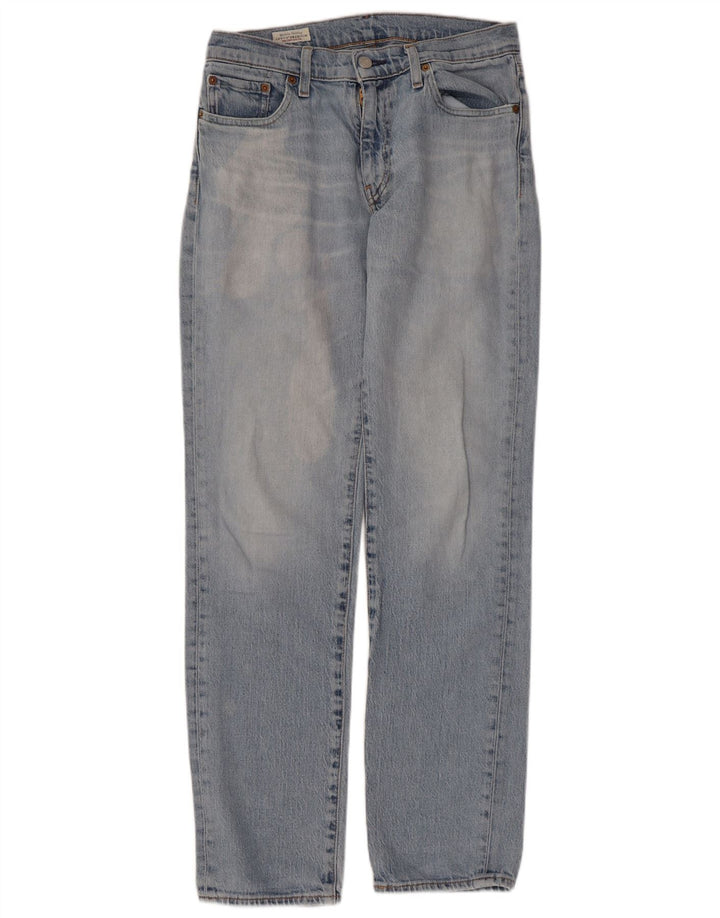 Levi's Damen Straight Jeans W29 L32 Blaue Baumwolle