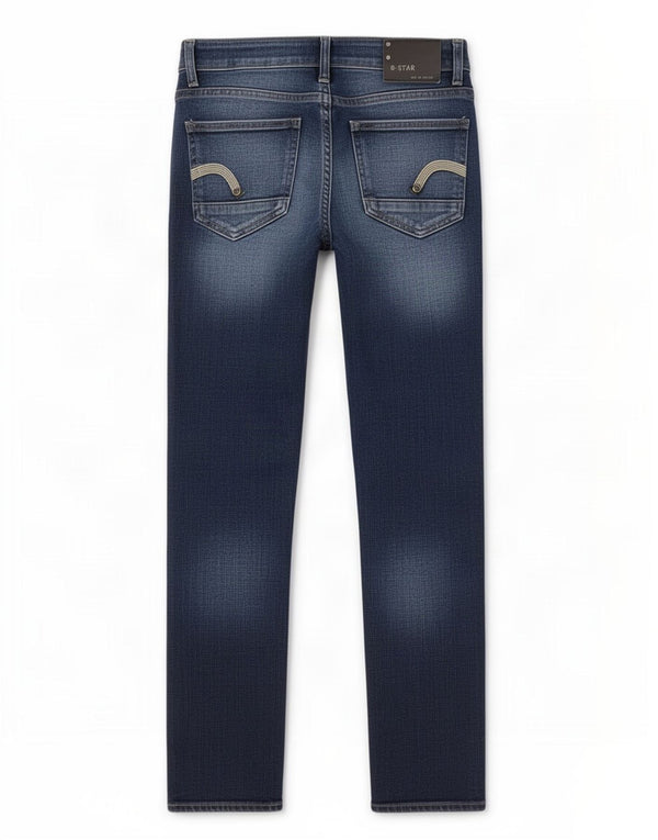 G-Star Damen Slim Jeans W28 L32 Blaue Baumwolle