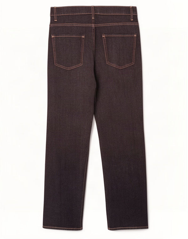 Marks & Spencer Damen Straight Jeans UK 10 Small W28 L28 Schwarze Baumwolle