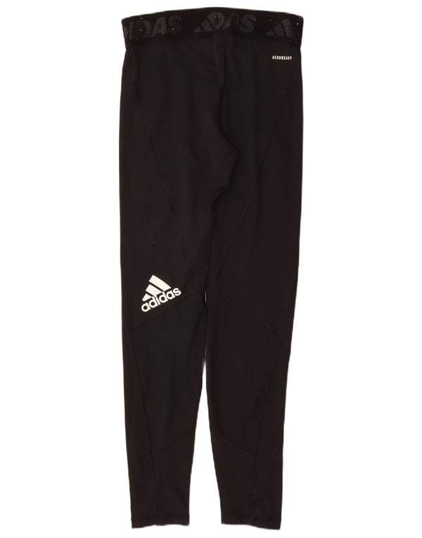 ADIDAS Mädchen Primegreen Graphic Leggings 14-15 Jahre Schwarz