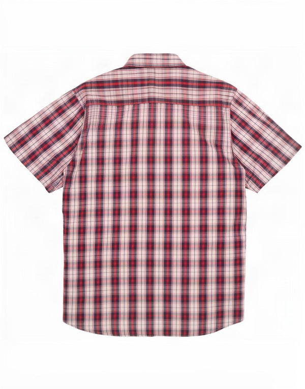 Carrera Herren Kurzarmhemd 2XL Mehrfarbig kariert