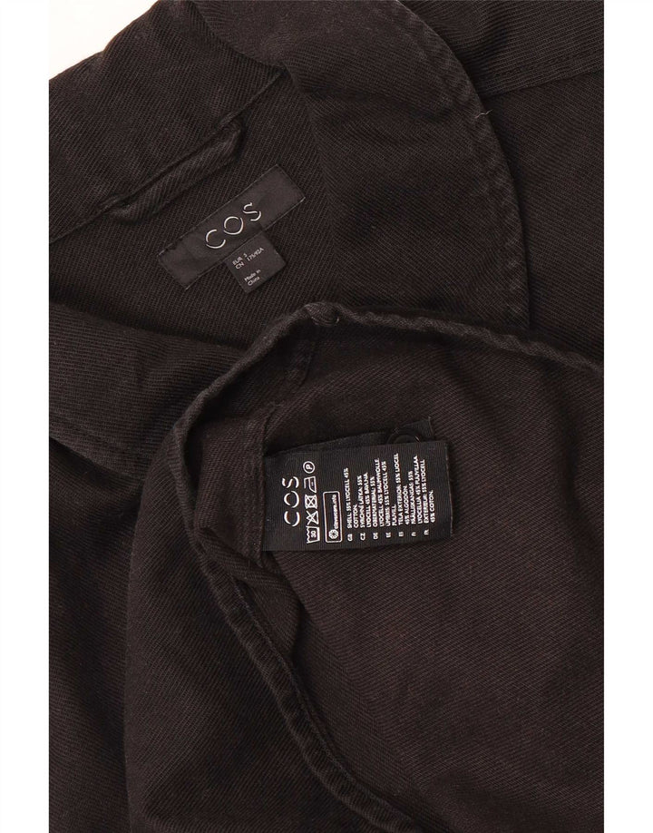 Cos Herren Jeanshemd Small Schwarz Lyocell