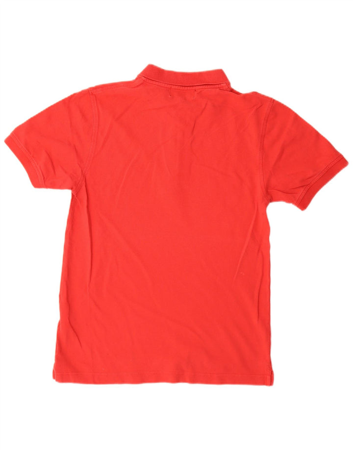 Lyle & Scott Herren-Poloshirt aus mittelroter Baumwolle