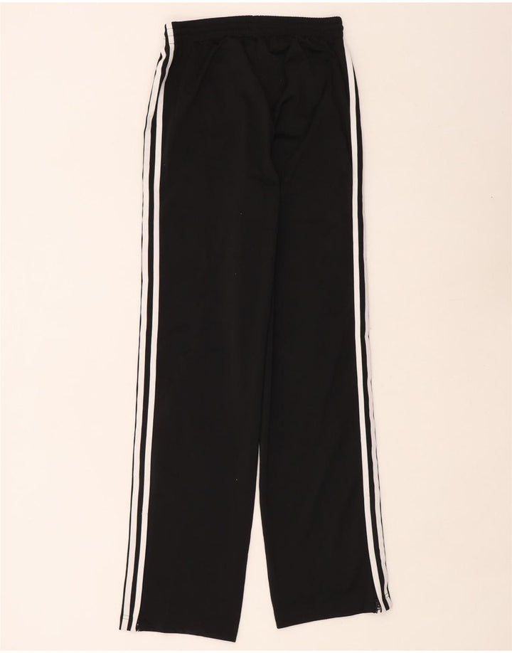 Adidas Damen Trainingshose UK 8 Small Schwarz Polyester