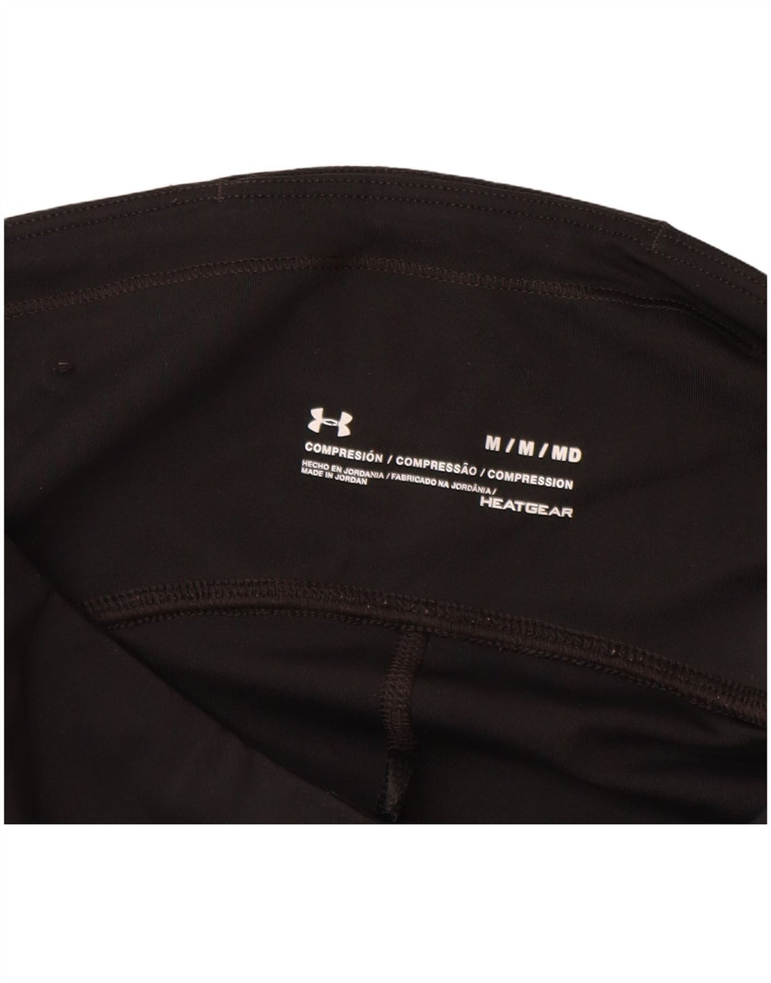 Nike Damen Heat Gear Leggings UK 12 Medium Schwarz