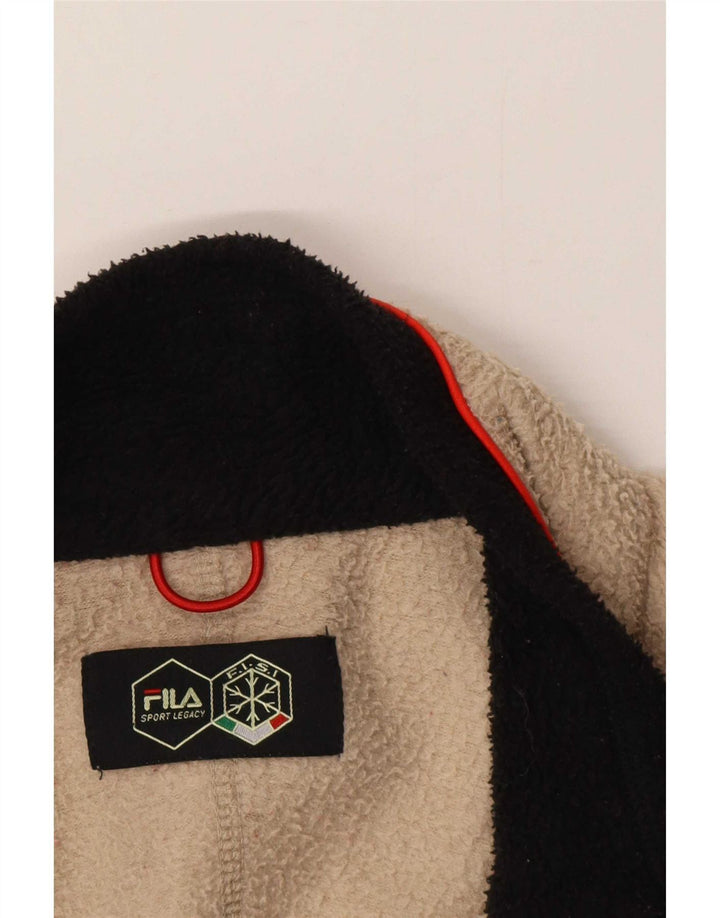 Fila Herren Fleecejacke UK 40 Large Beige
