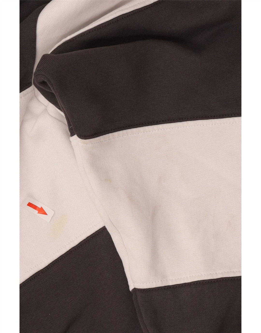Levi's Damen-Pullover, übergroßer Crop-Sweatshirt, Gr. 14, mittelschwarz gestreift