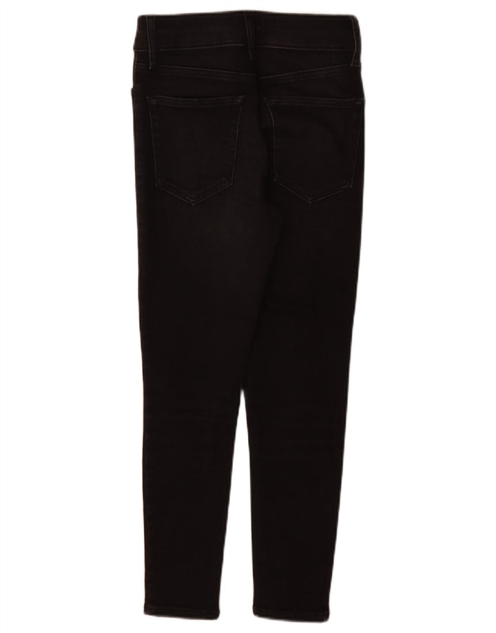 Topshop Damen Skinny Jeans W26 L25 Schwarz
