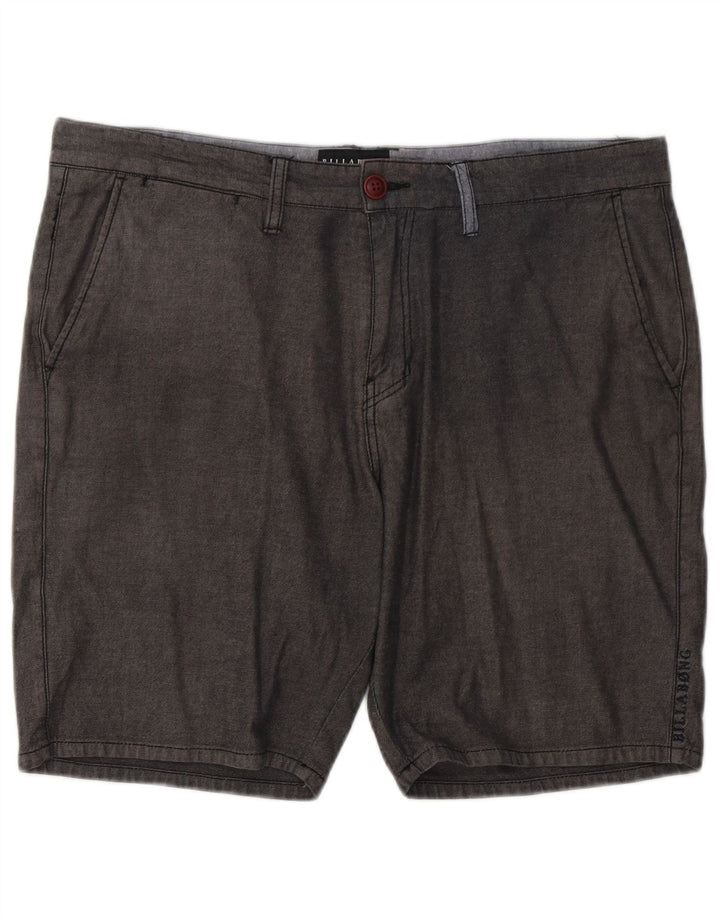 Billabong Herren Chinoshorts W36 Große graue Baumwolle