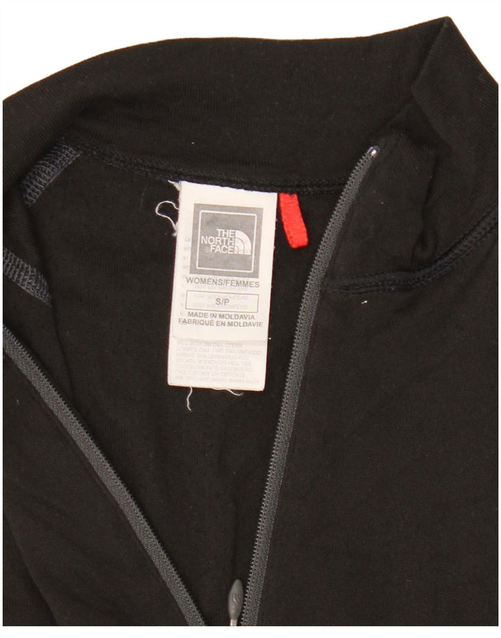 The North Face Damen-Pullover-Trainingsanzugoberteil mit Reißverschluss, Größe S, Schwarz