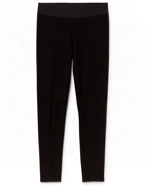 Zara Damen Leggings UK 14 Large Schwarz