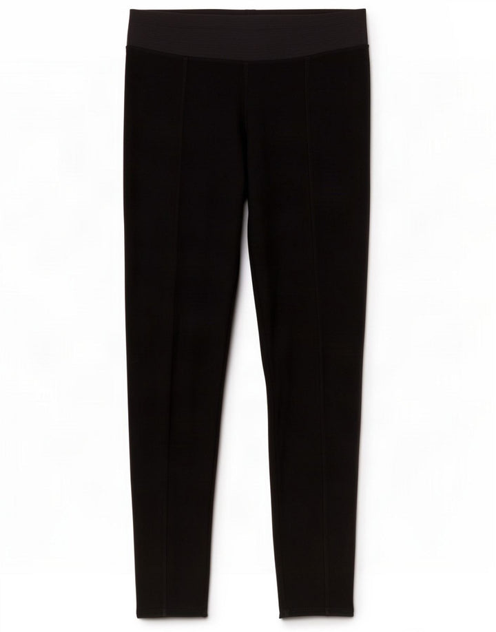 Zara Damen Leggings UK 14 Large Schwarz