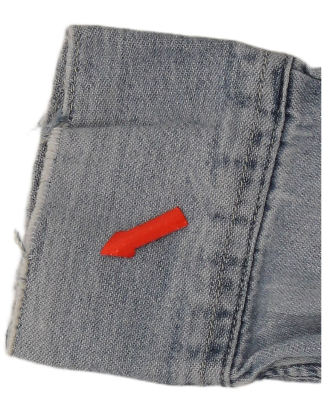 Rifle Womens Regular Fit Jeanshemd UK 12 Mittelblaue Baumwolle