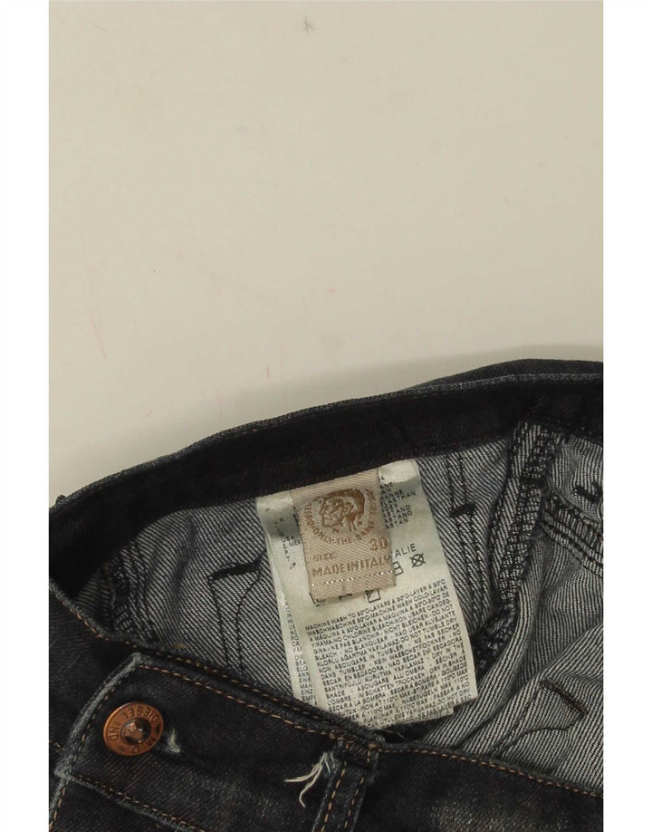 Diesel Damen Slim Jeans W30 L28 Blaue Baumwolle