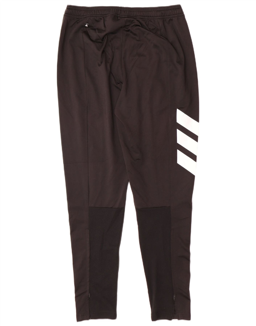 ADIDAS Herren-Trainingshose, groß, schwarzes Farbblock-Polyester