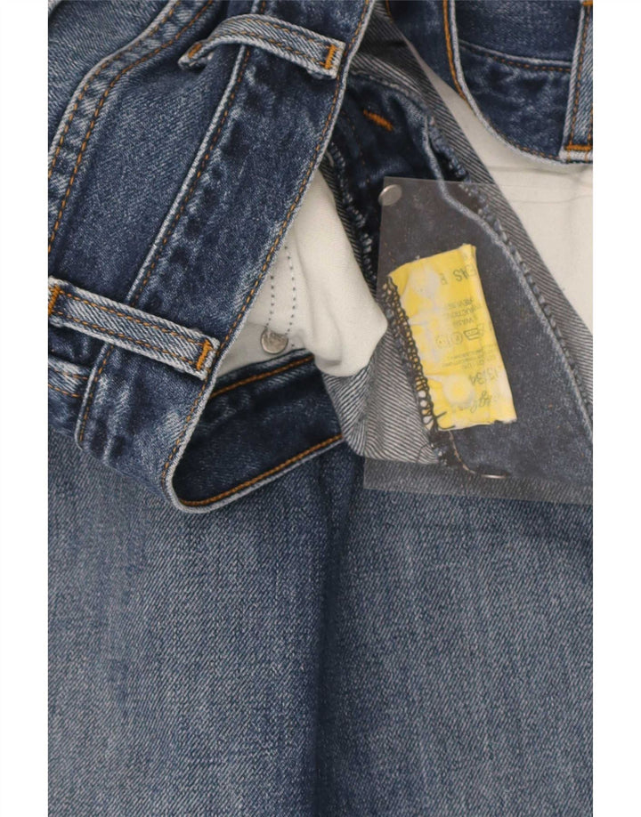 Wrangler Herren Straight Jeans W33 L30 Blaue Baumwolle